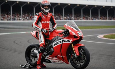 luca marini tests honda prototype