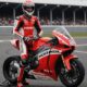luca marini tests honda prototype
