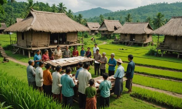 village independence through cooperative
