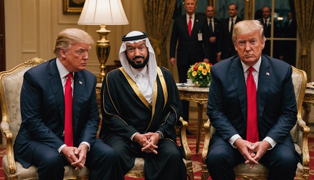 pertanyaan Trump kepada pangeran Saudi